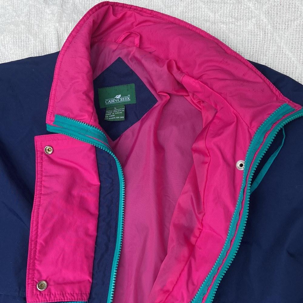 Vintage Cabin Creek Windbreaker Jacket. - Picture 8 of 8